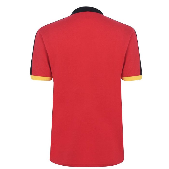 Euro 2020 Belgium Polo Shirt Mens
