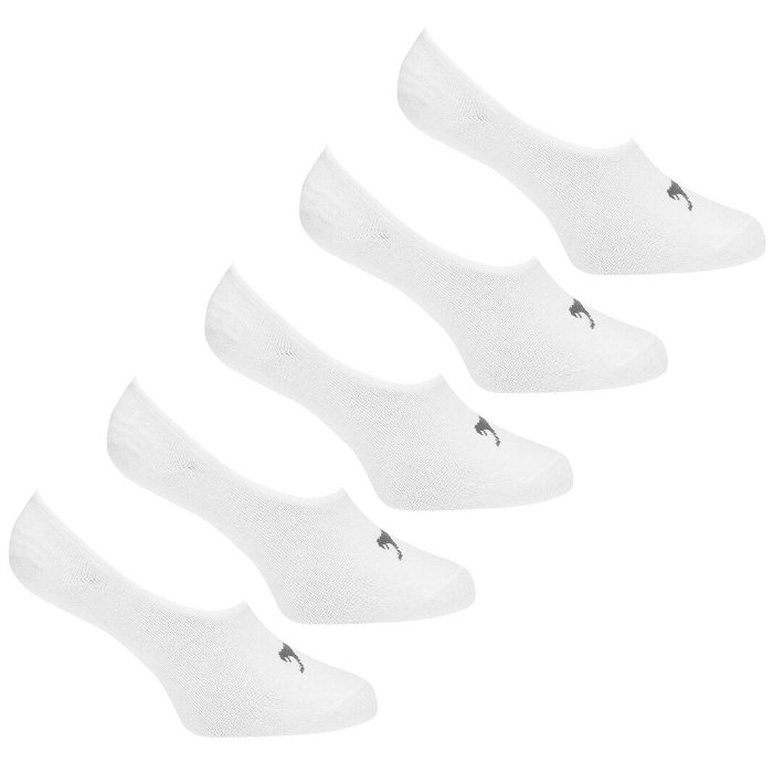 Invisible 5 Pack Trainer Socks Mens