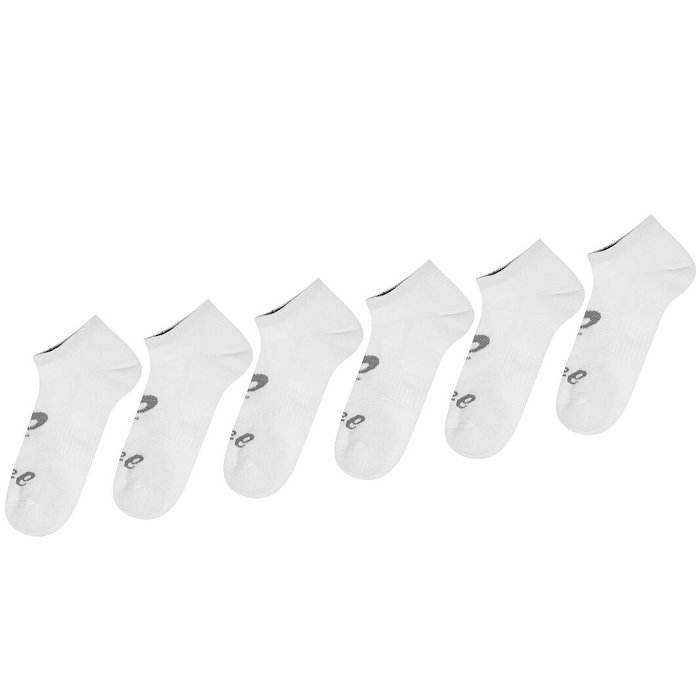 6 Pack Invisible Socks Mens