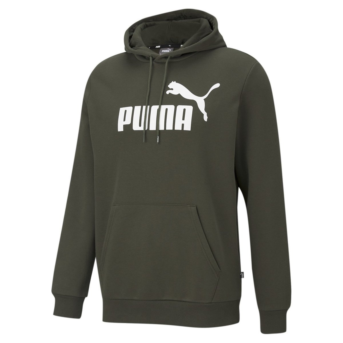 Mens green shop puma hoodie