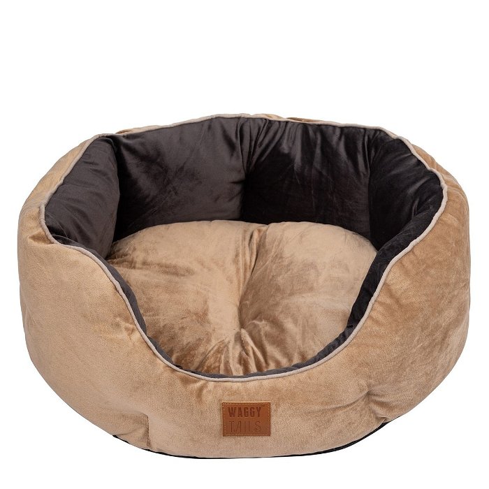 Corduroy Round Dog Bed
