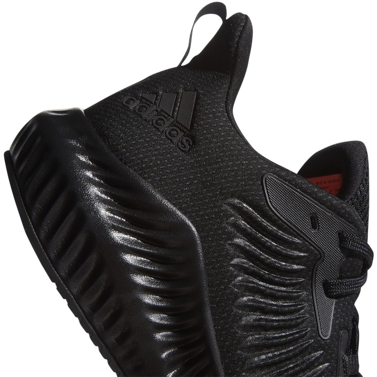 adidas AlphaBounce 3 Mens Running Shoes Black Black 32.00