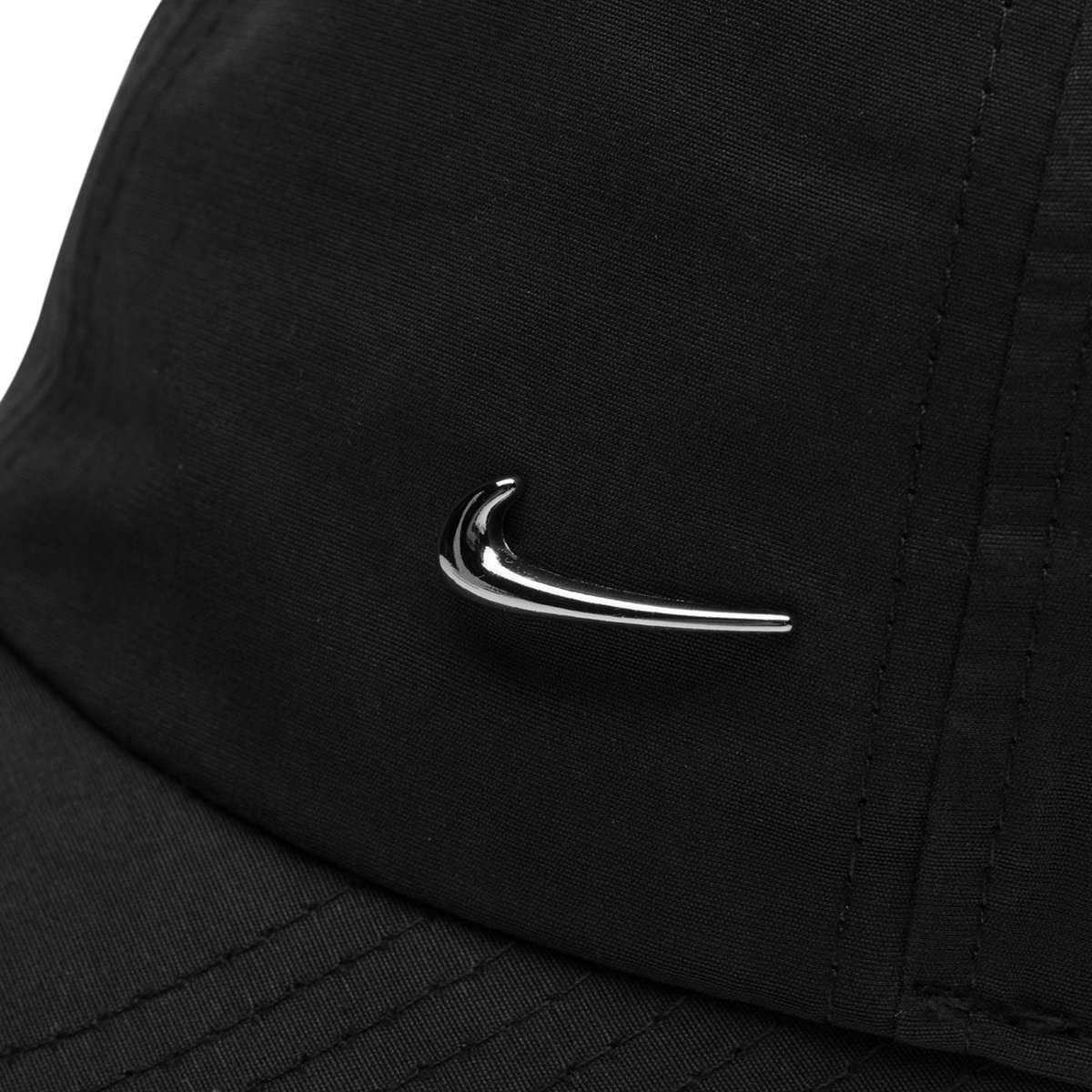 Metal hot sale swoosh cap