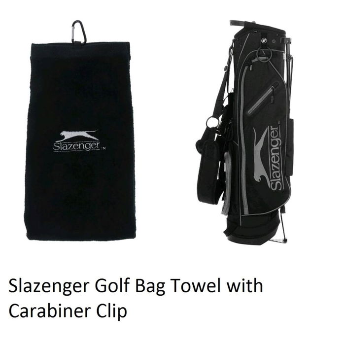 Golf Towel with Carabiner Clip