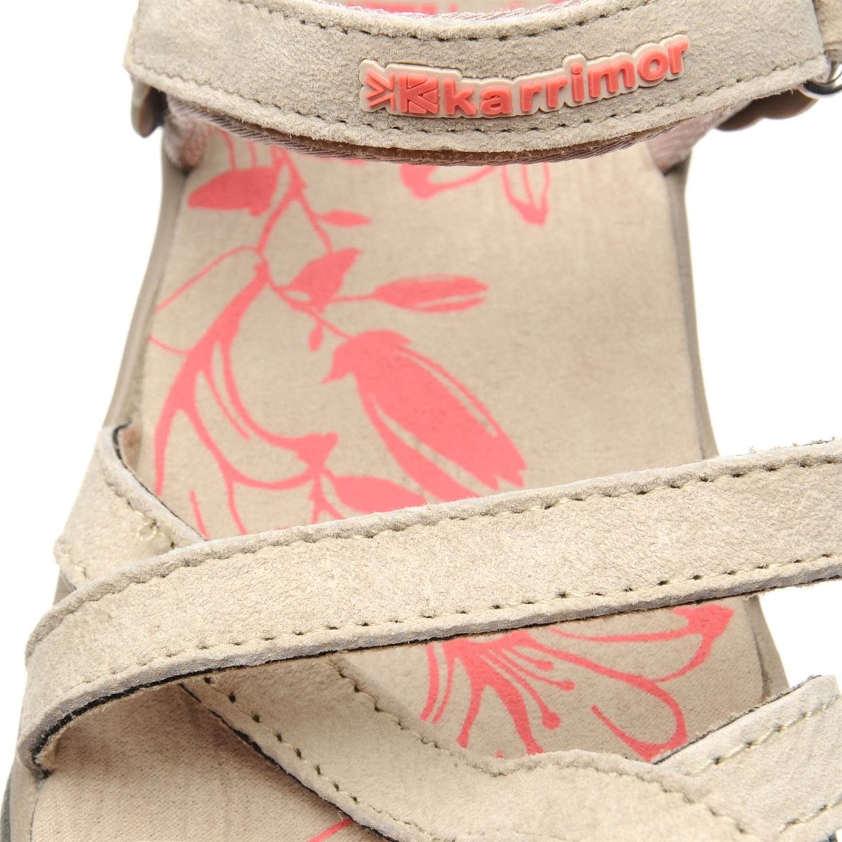 Karrimor Salina Leather Ladies Walking Sandals Beige 30.00