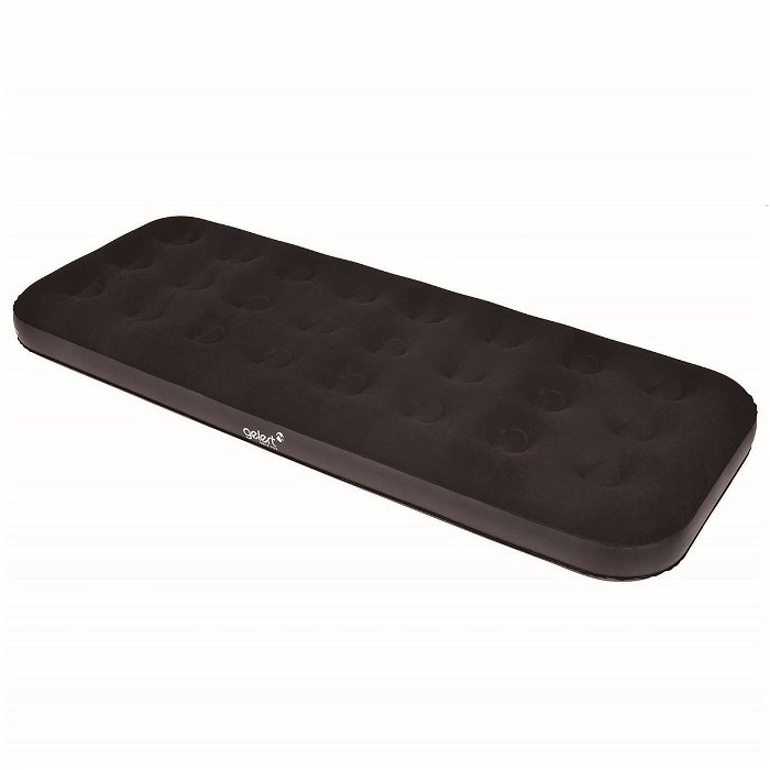 Flock Blow Up Air Bed Single