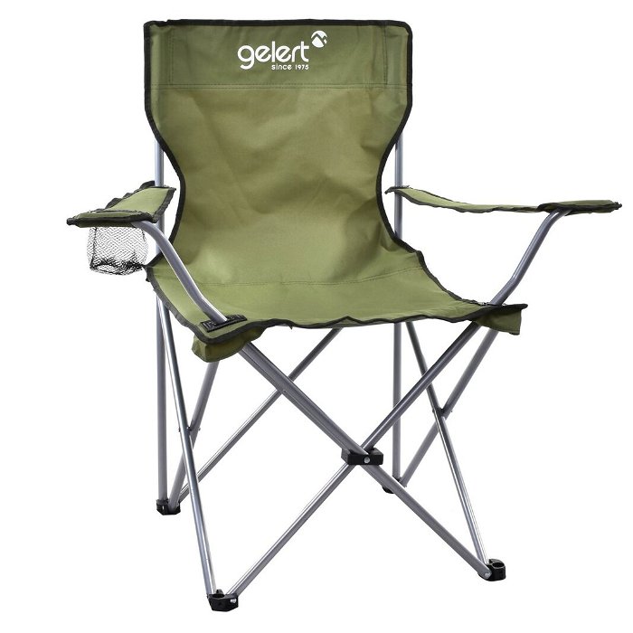 Comfort Camping Chair with Drink Holder