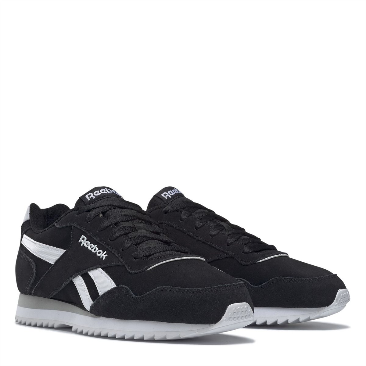 Black and sale white reebok classics