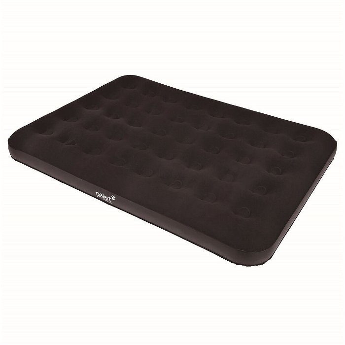 Flock Blow Up Air Bed Double