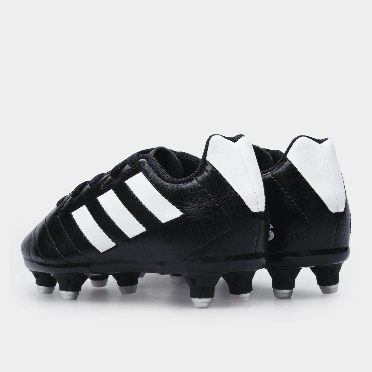 Adidas black and white sale football shoes