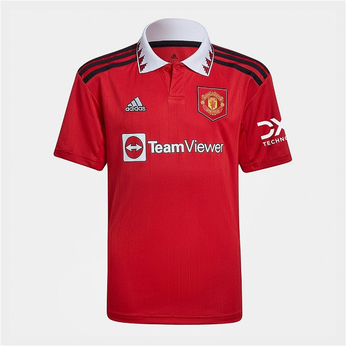 Manchester United FC Home Shirt 2022 2023 Juniors