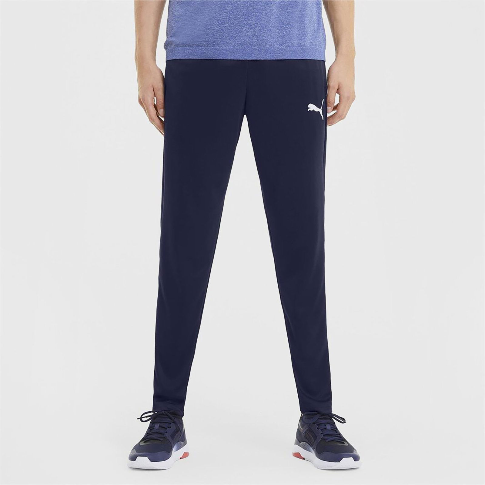 Blue puma 2024 tracksuit bottoms