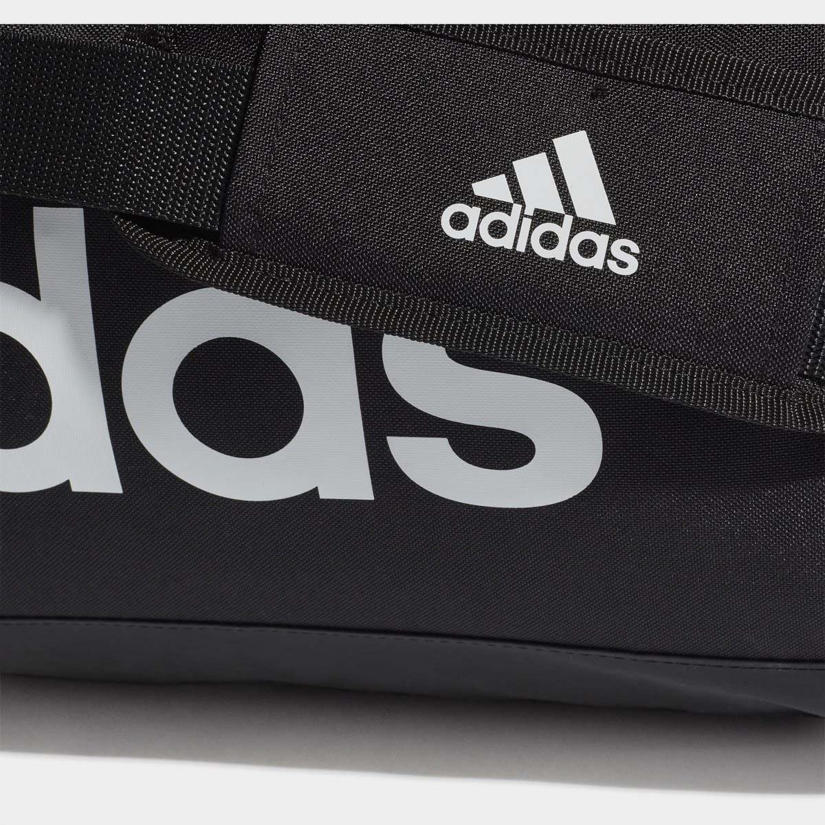 Adidas linear medium duffle sales bag