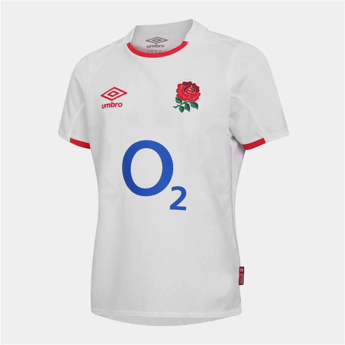 England Home Pro Rugby Shirt 2020 2021 Junior