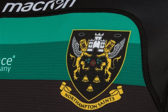 Northampton Saints 2017/18 Home S/S Authentic Test Rugby Shirt
