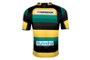 Northampton Saints 2017/18 Home Kids S/S Replica Rugby Shirt