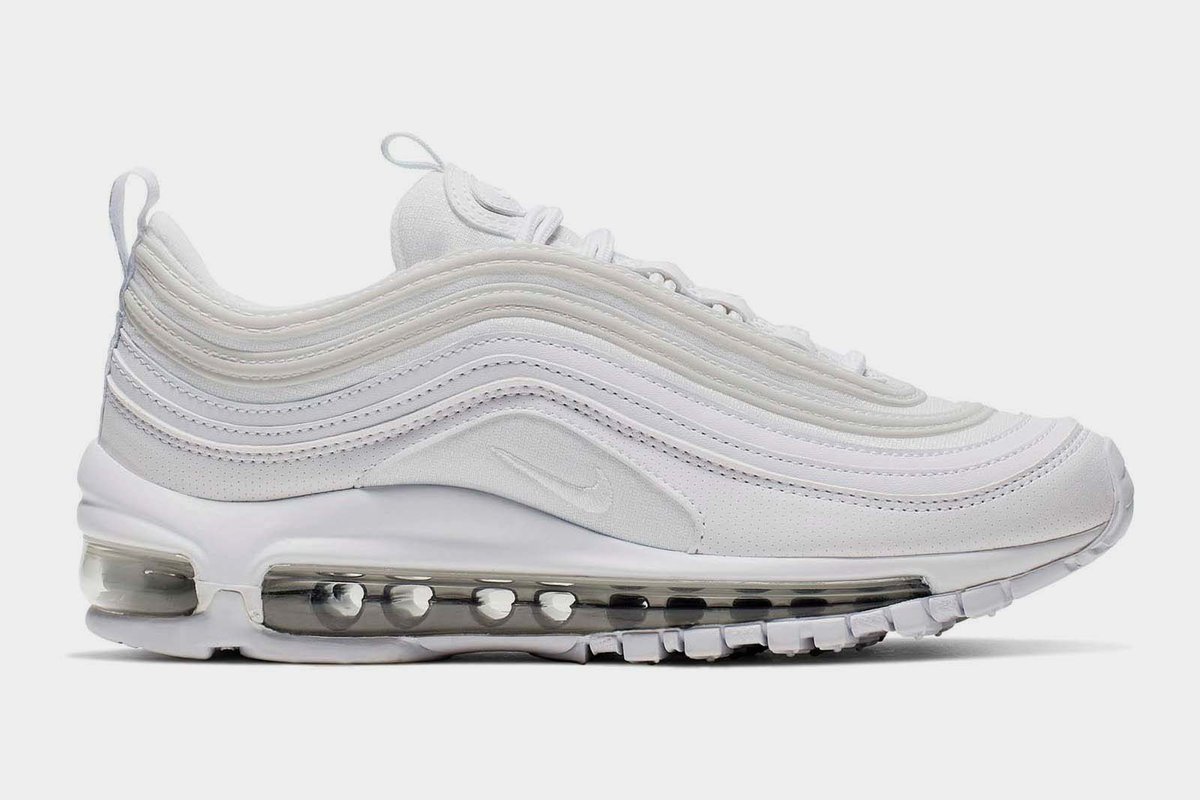 Air max 97 outlet trainers silver black white