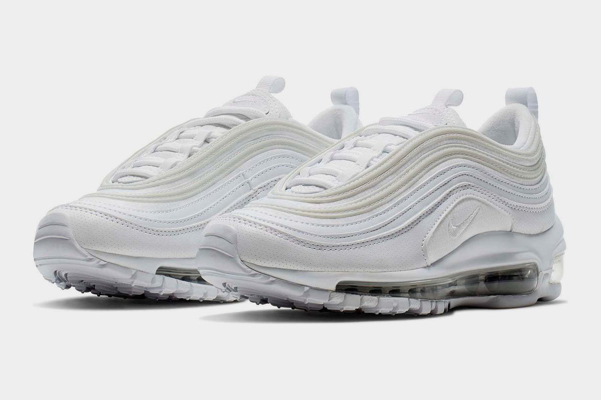 White hot sale 97's junior