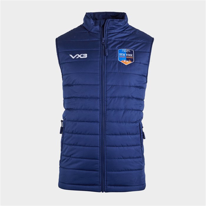 New York Rugby League Quilted Gilet