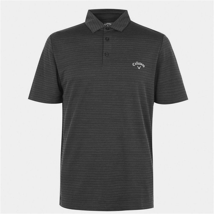 Herringbone Golf Polo Shirt Mens