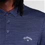 Herringbone Golf Polo Shirt Mens