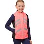 Junior Reflective Quilted Gilet - Pink