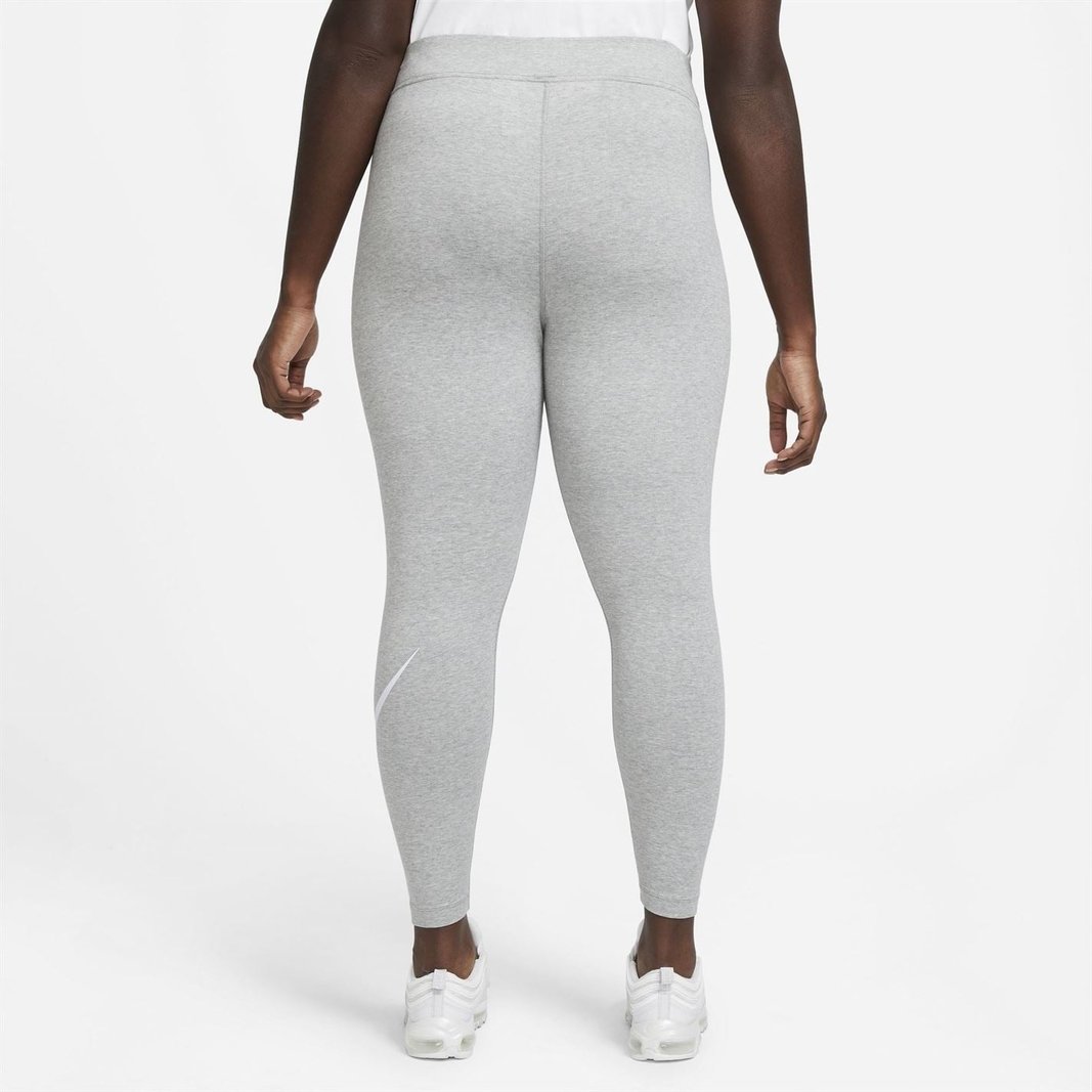 Nike swoosh shop leggings grey