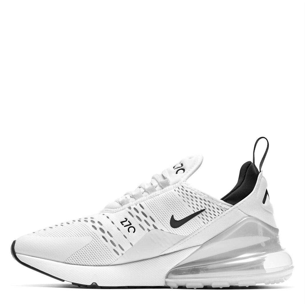 Black and white nike best sale 270 womens