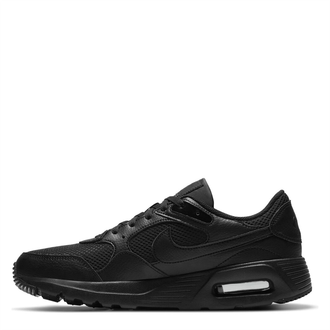 Nike air max outlet black shoes for men