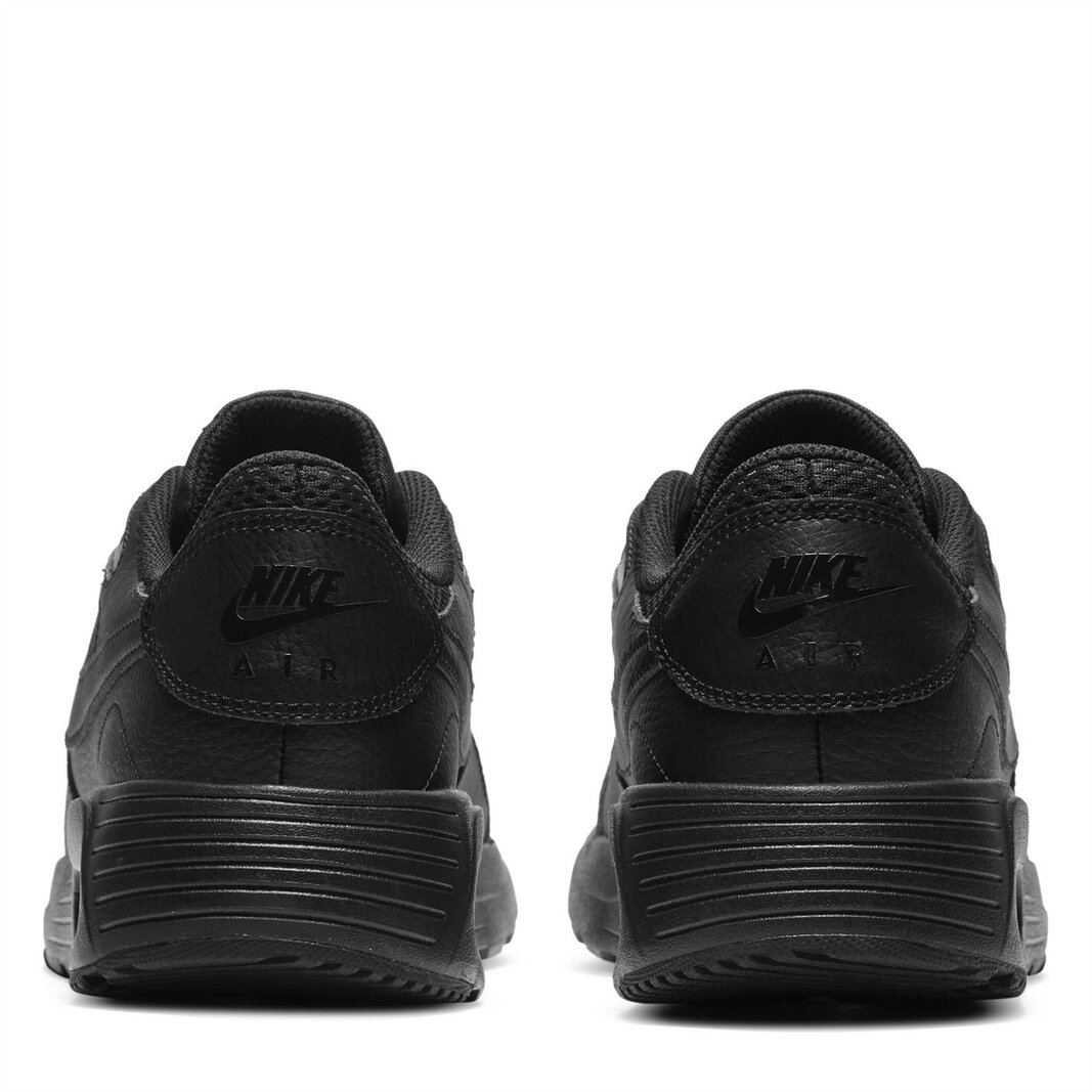 Mens triple hot sale black shoes