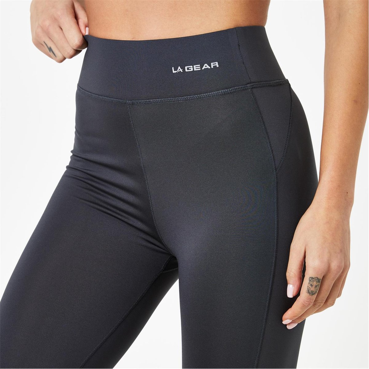 LA Gear Leggings Womens Charcoal 7.00