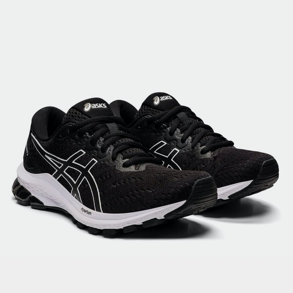 Black asics womens clearance running