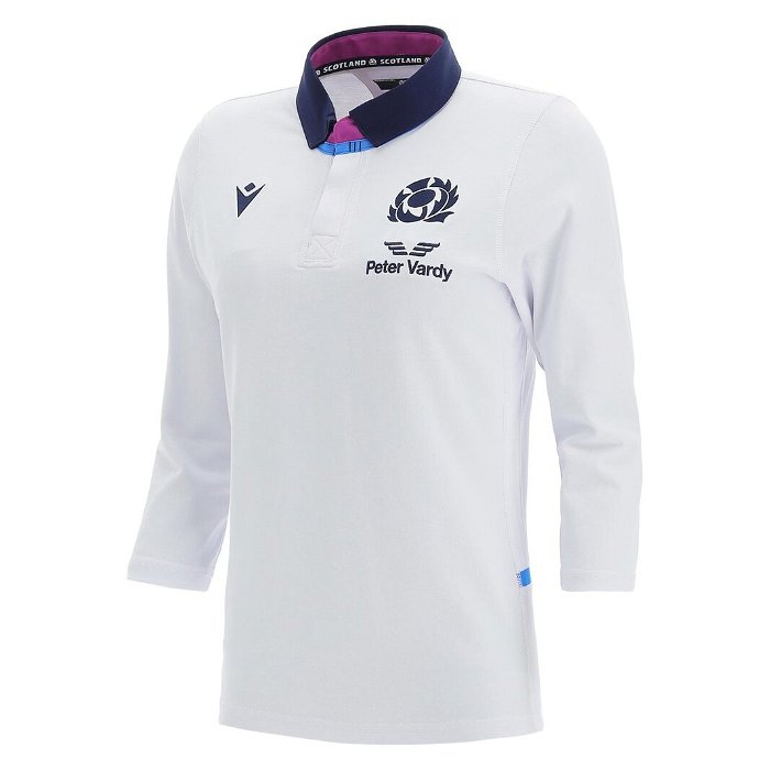 Scotland Alternate Three Quarter Sleeve Classic Ladies Rugby Shirt 2021 2022
