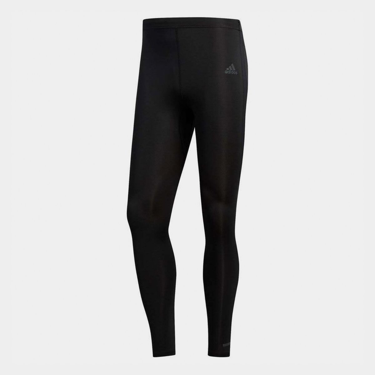 adidas Men's Own The Run Tights Large Black/Reflective Silver
