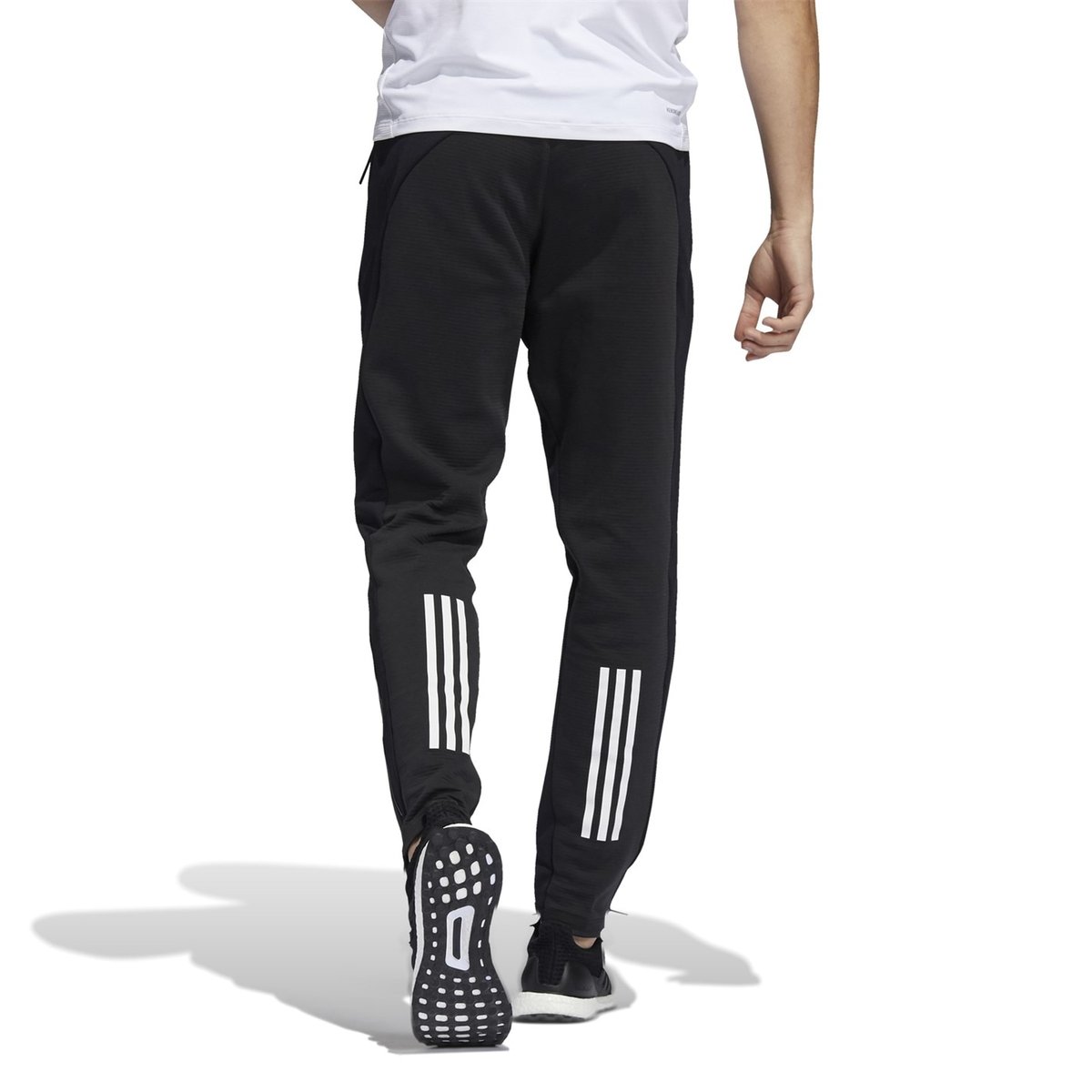 Nike football dry academy joggers with taping hotsell in black