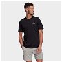 Essentials Single Jersey Linear Embroidered Logo T Shirt Mens