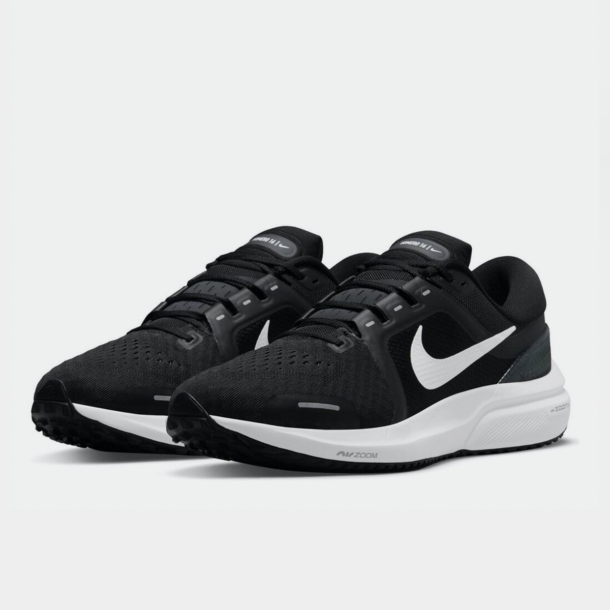 Nike Air Zoom Vomero 16 Mens Running Shoe Black White 75.00