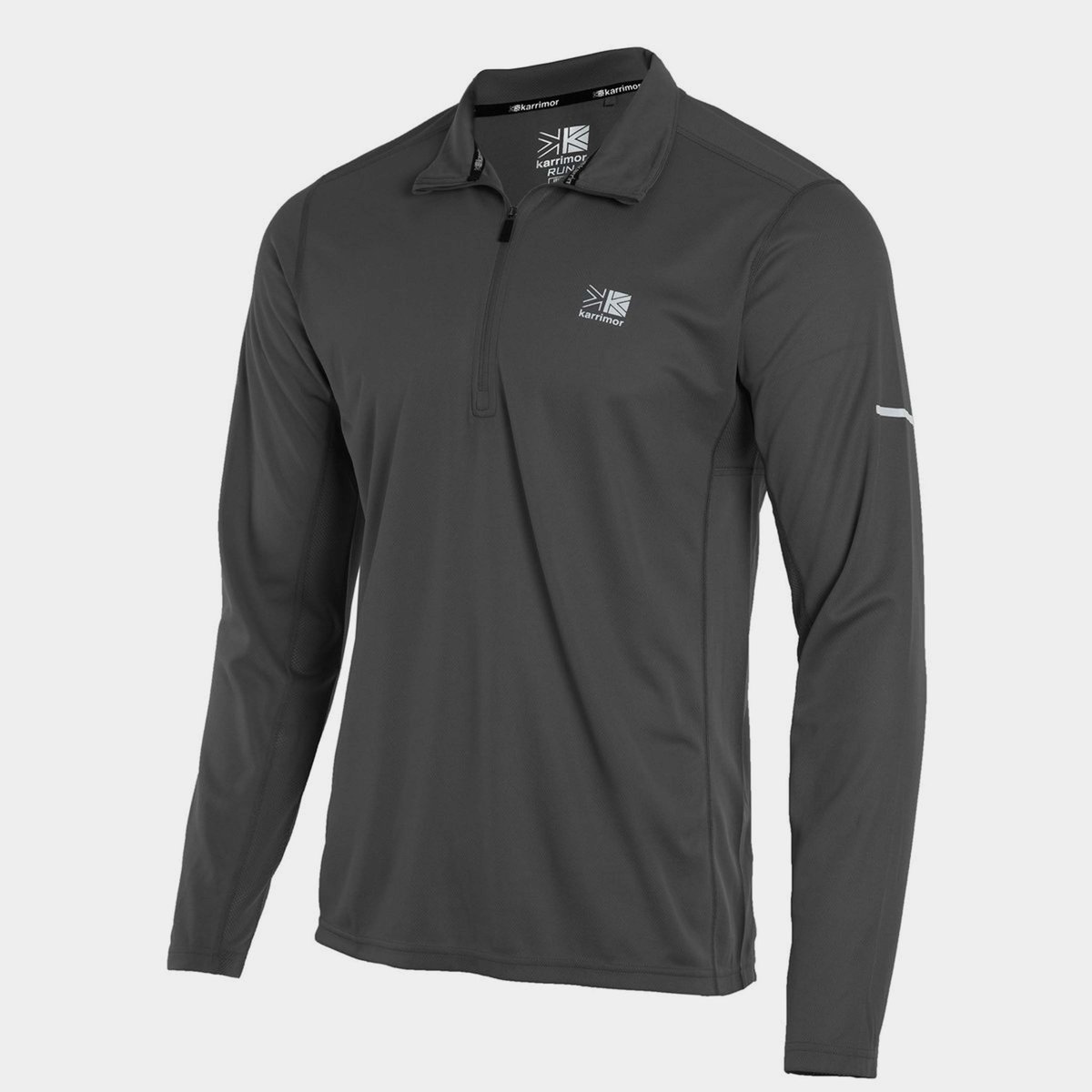 Long Sleeve 1 4 Zip Running Midlayer