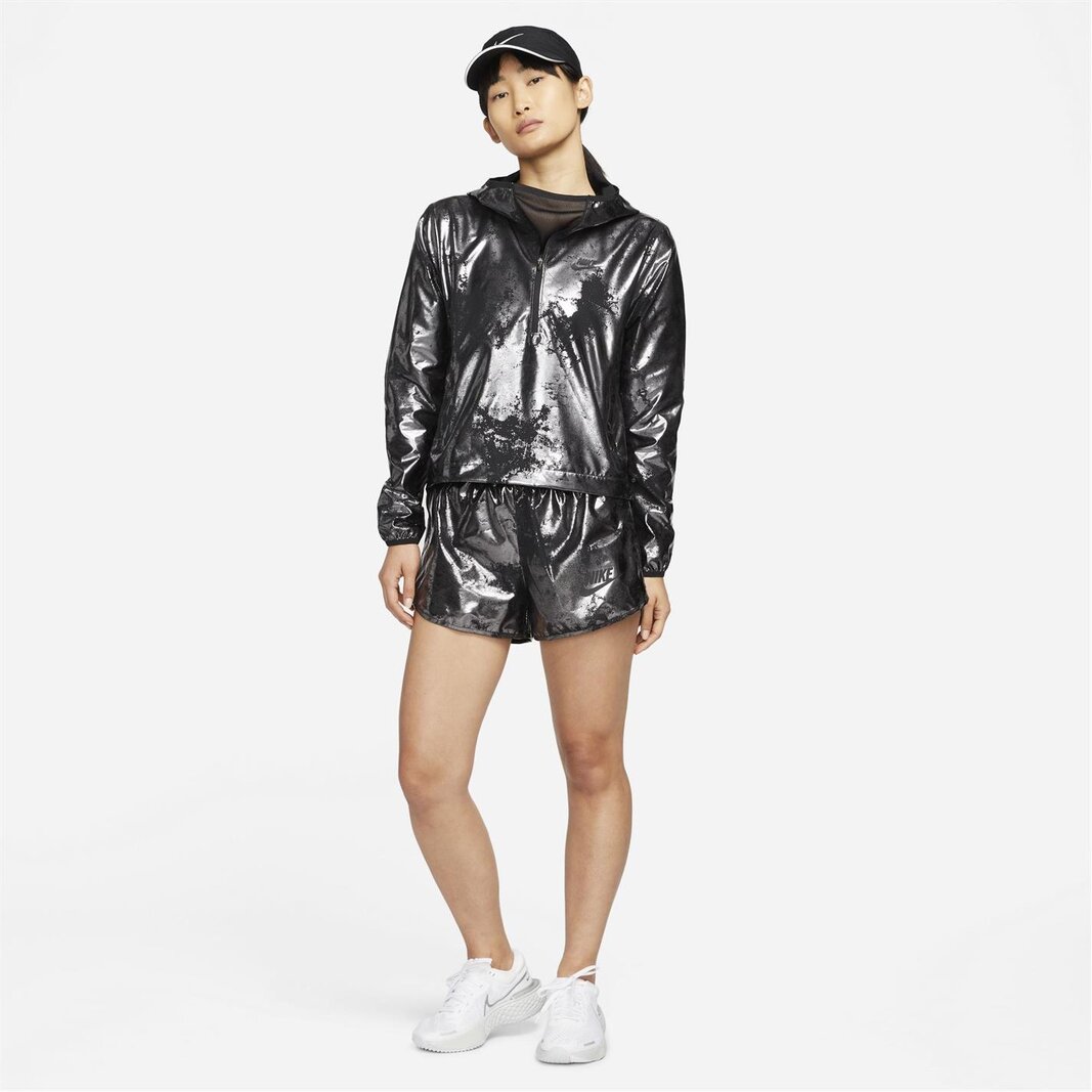 Nike hot sale shiny jacket