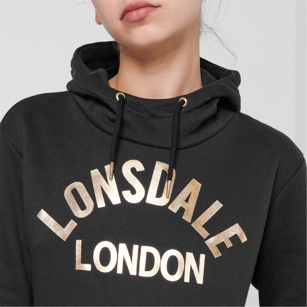 Size chart deals hoodie lonsdale