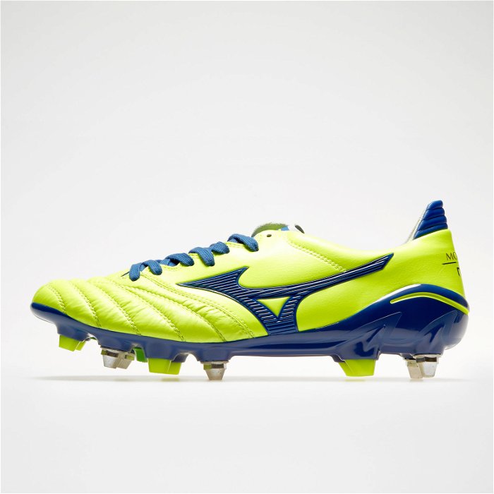 Mizuno Morelia Neo II Japan Mix SG Football Boots Safety Yellow/True Blue,  €184.00