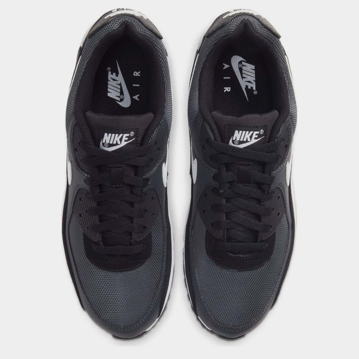 Black and white sales air nikes