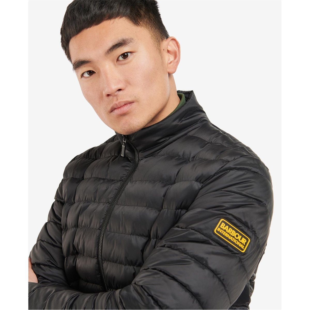 Barbour international impeller quilted on sale jacket