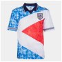 England 1990 Mash Up Retro Football Shirt