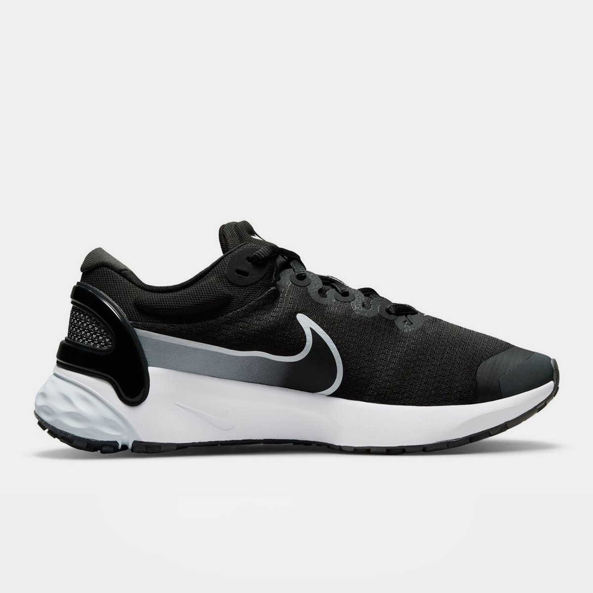 Nike free run black and best sale white womens