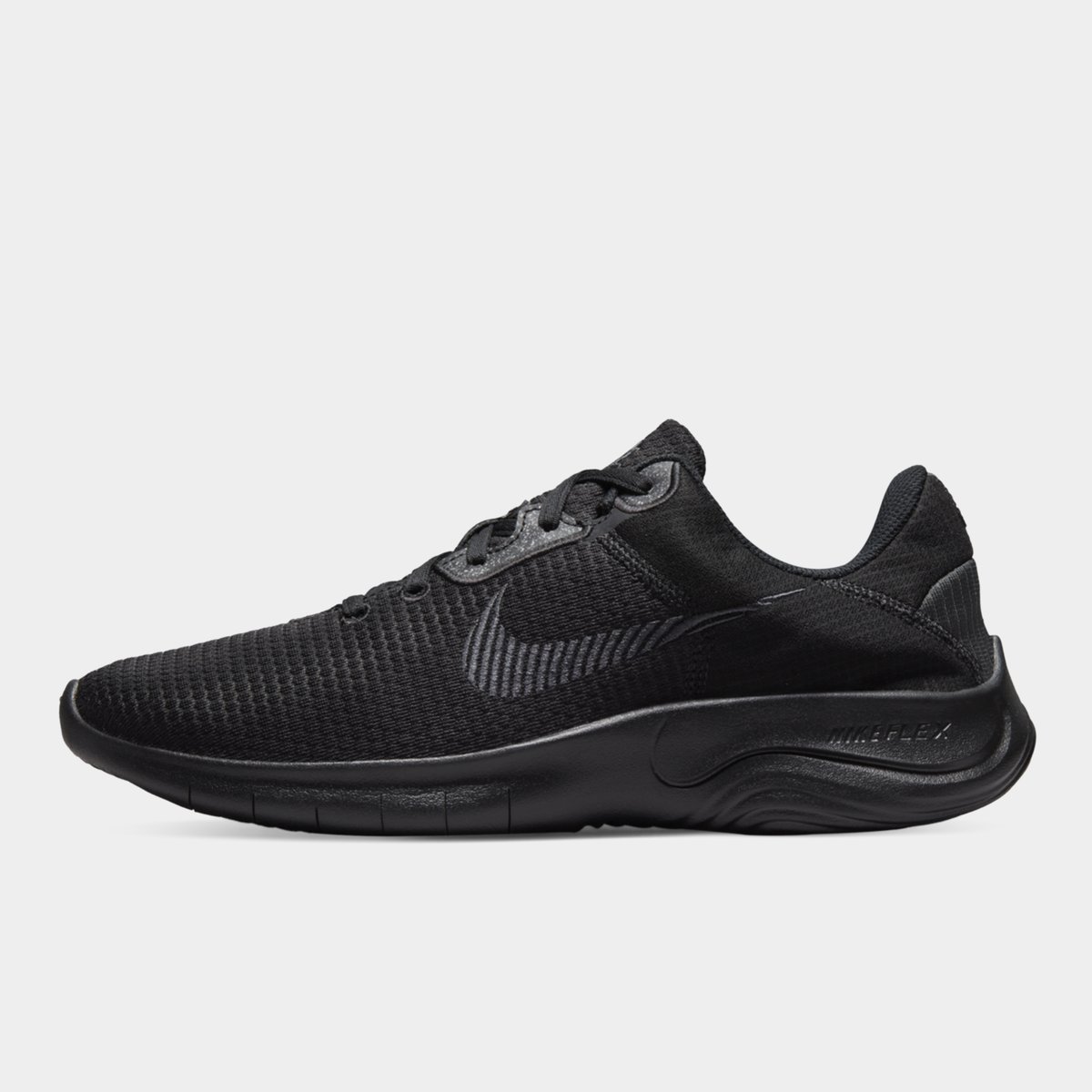 Men's nike red discount and black running shoes