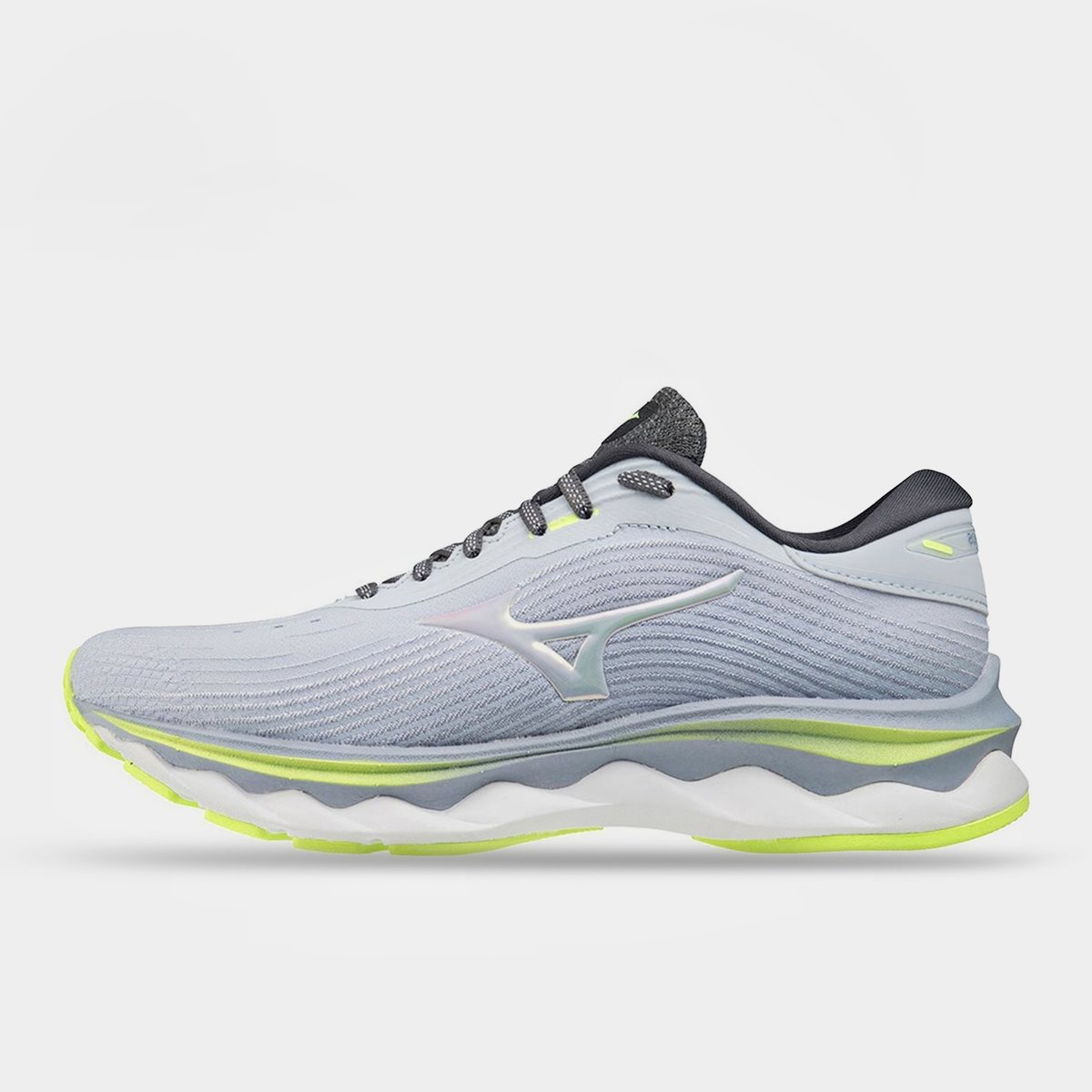 Mizuno Wave Sky 5 Ladies Running Shoes Heather White 37.00