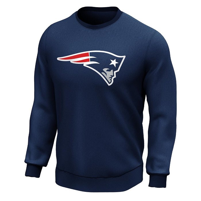 New England Patriots Mens Crew Sweatshirt