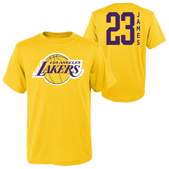 LA Lakers Logo T Shirt Mens