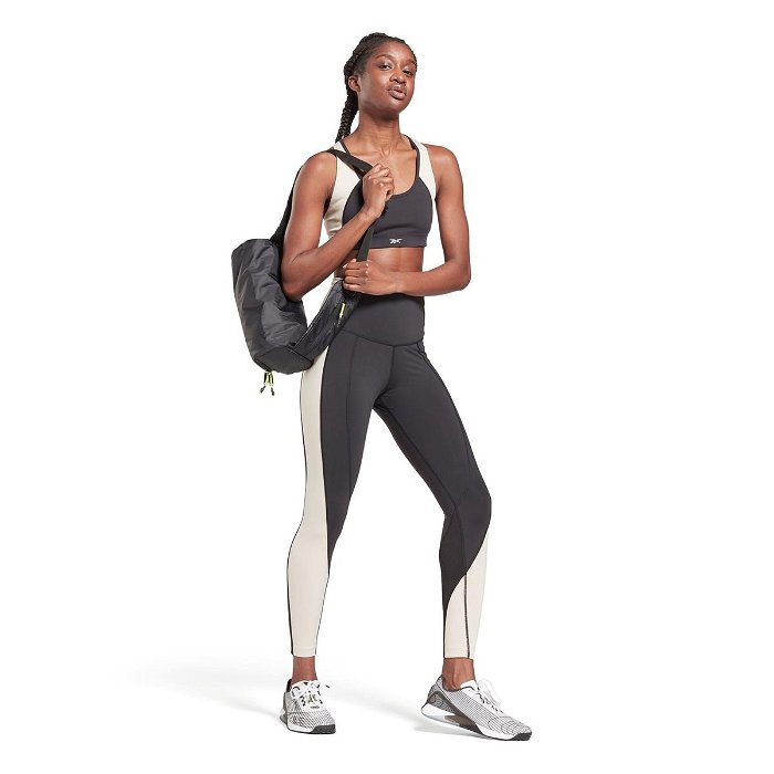 Lux Racer Padded Colorblock Sports Bra